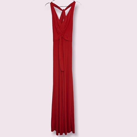 BCBG Maxazria Sophia Maxi Gown In Paprika XS - Picture 2 of 7